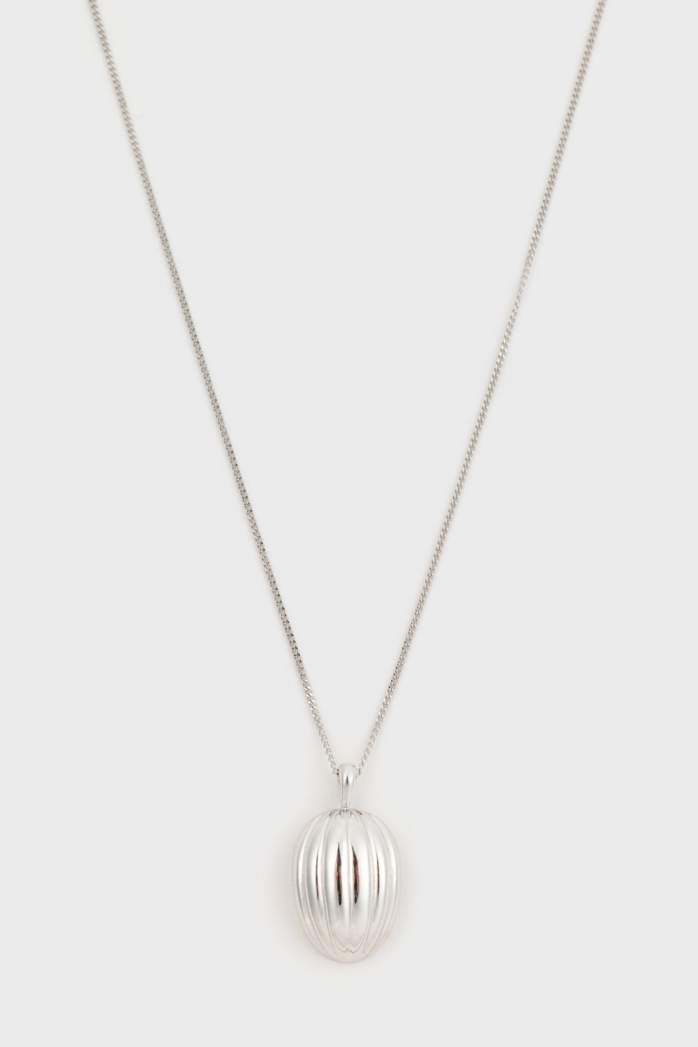 Silver lined ball pendant necklace_1