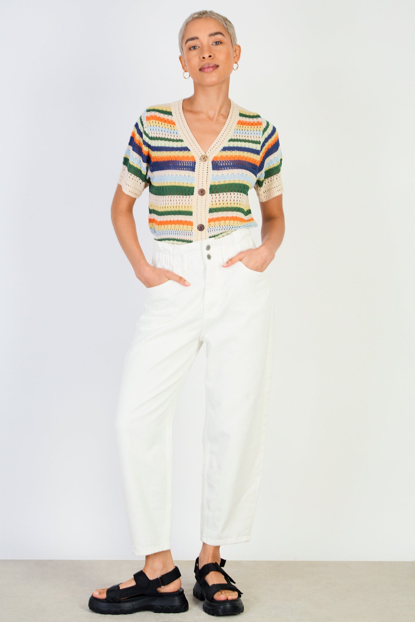 White bag waist jeans_4