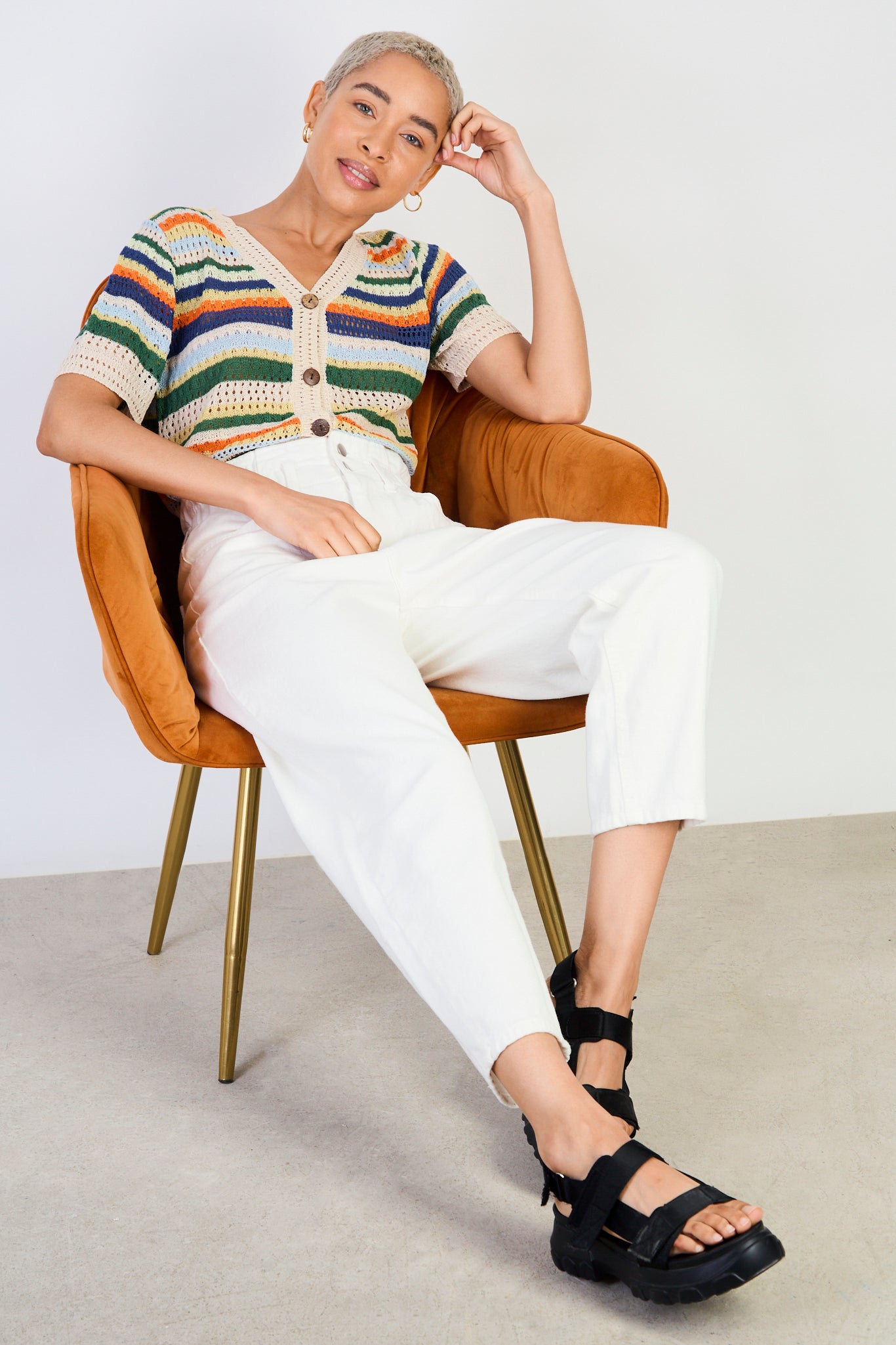 White bag waist jeans_5