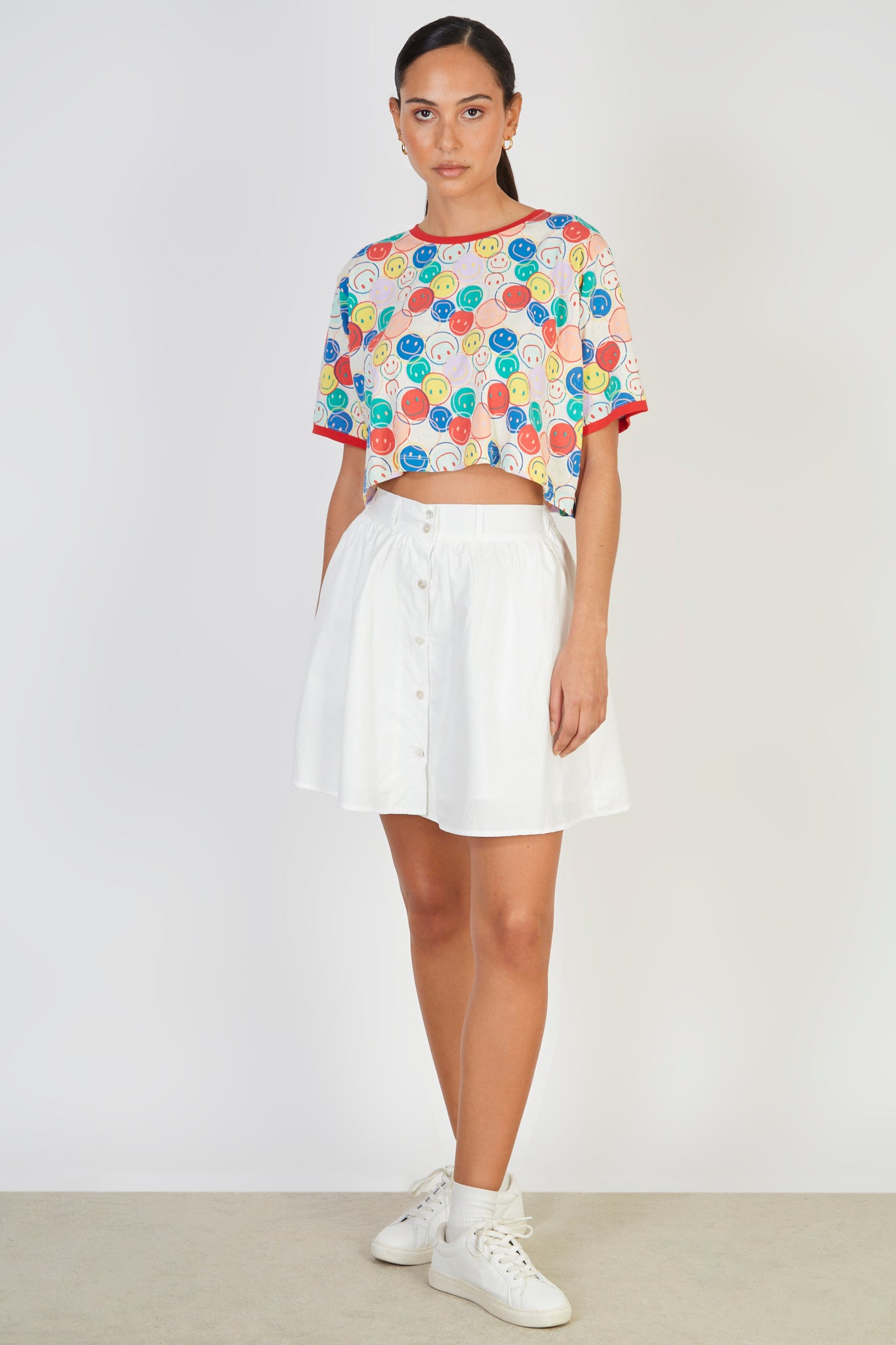 White button front skirt_4