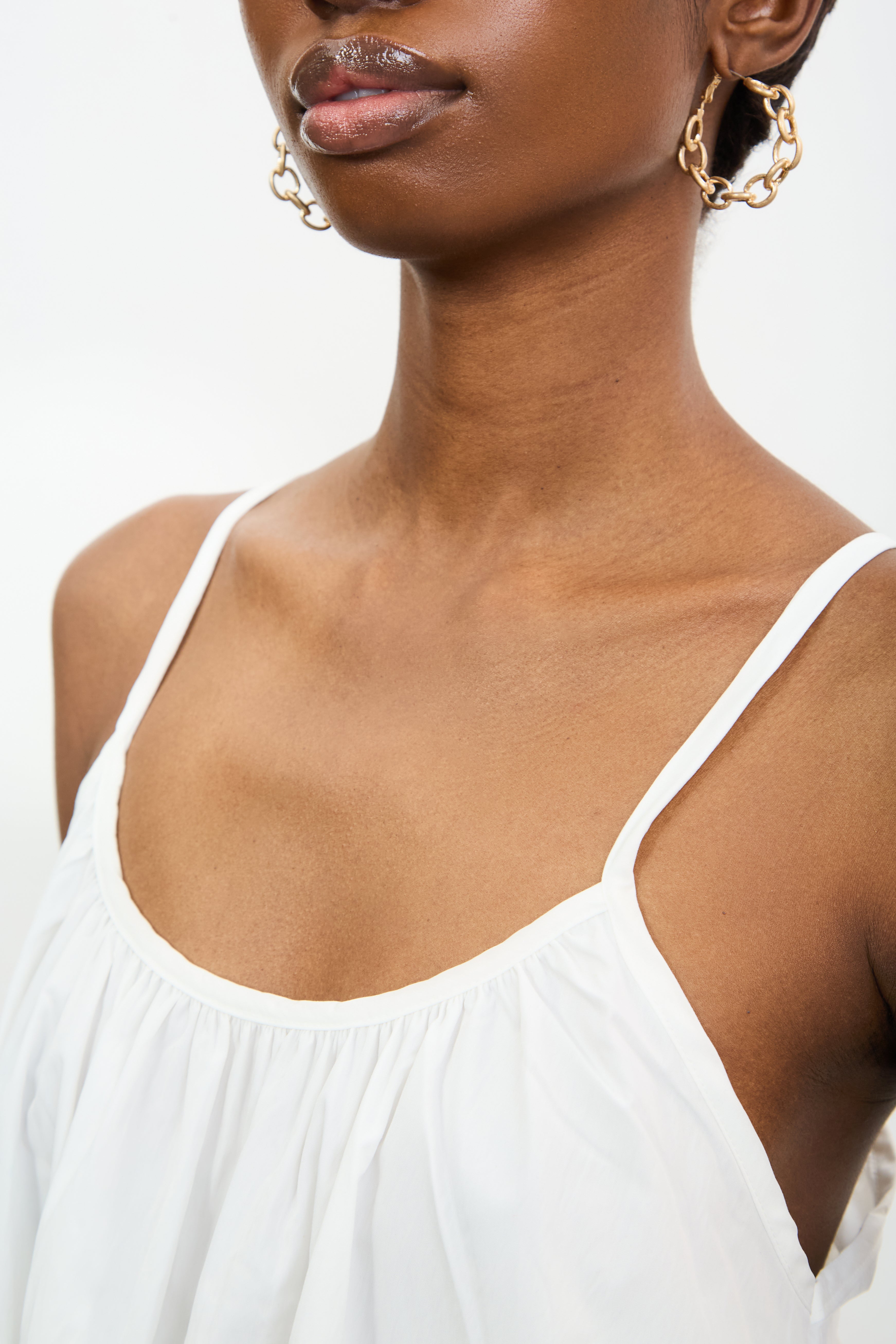 White double tie back mini dress_4