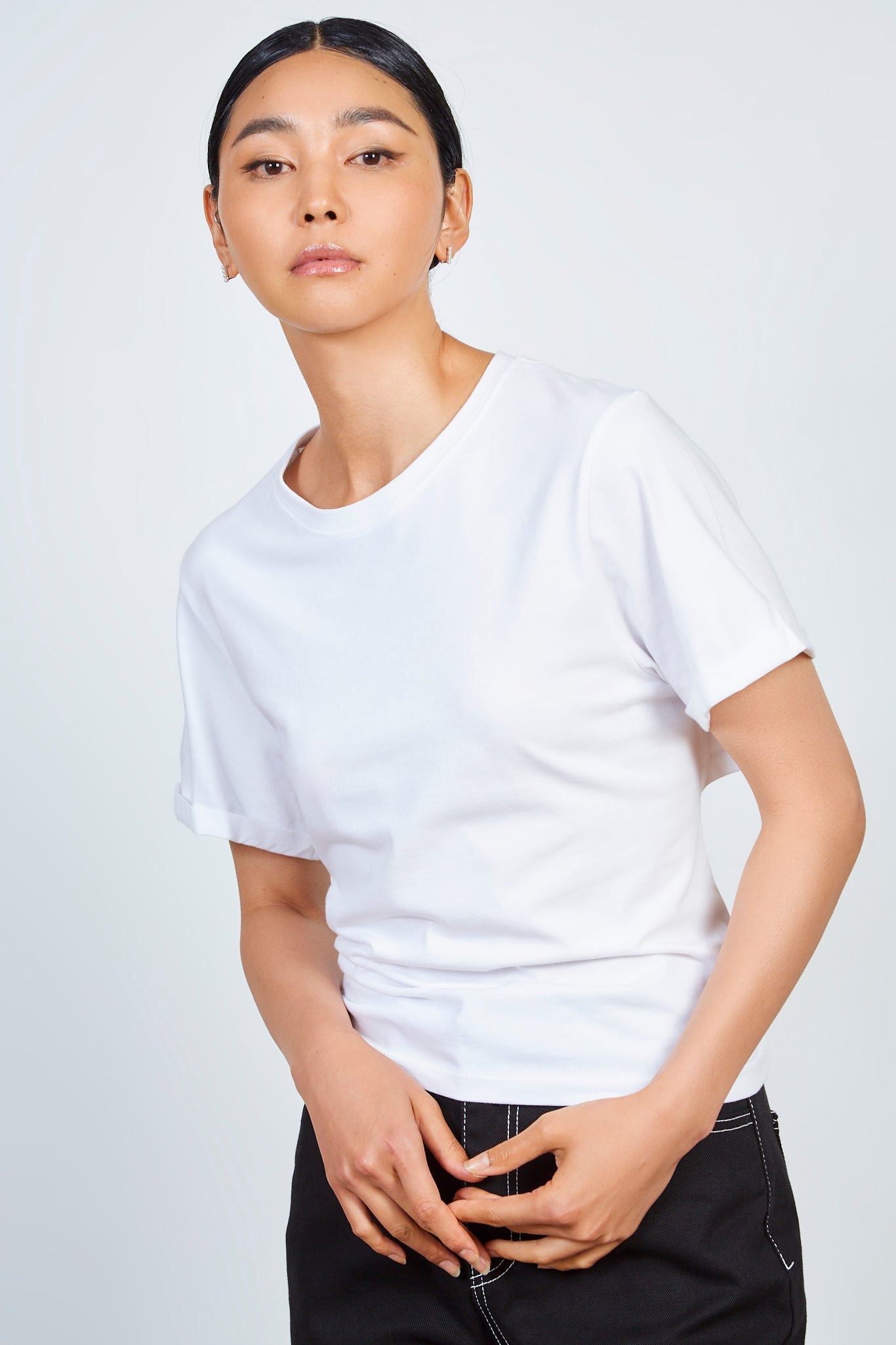 White tie back tee_2