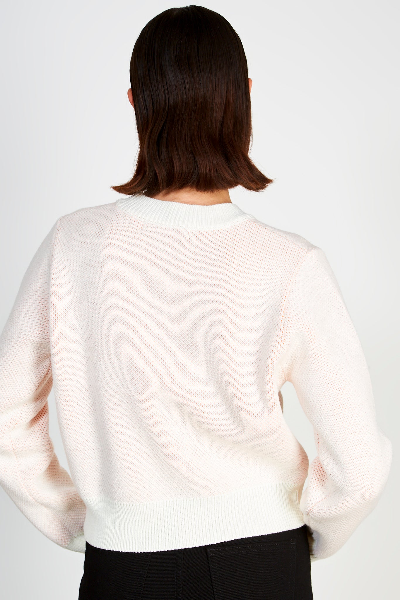 White pink and orange argyle floral jumper_3