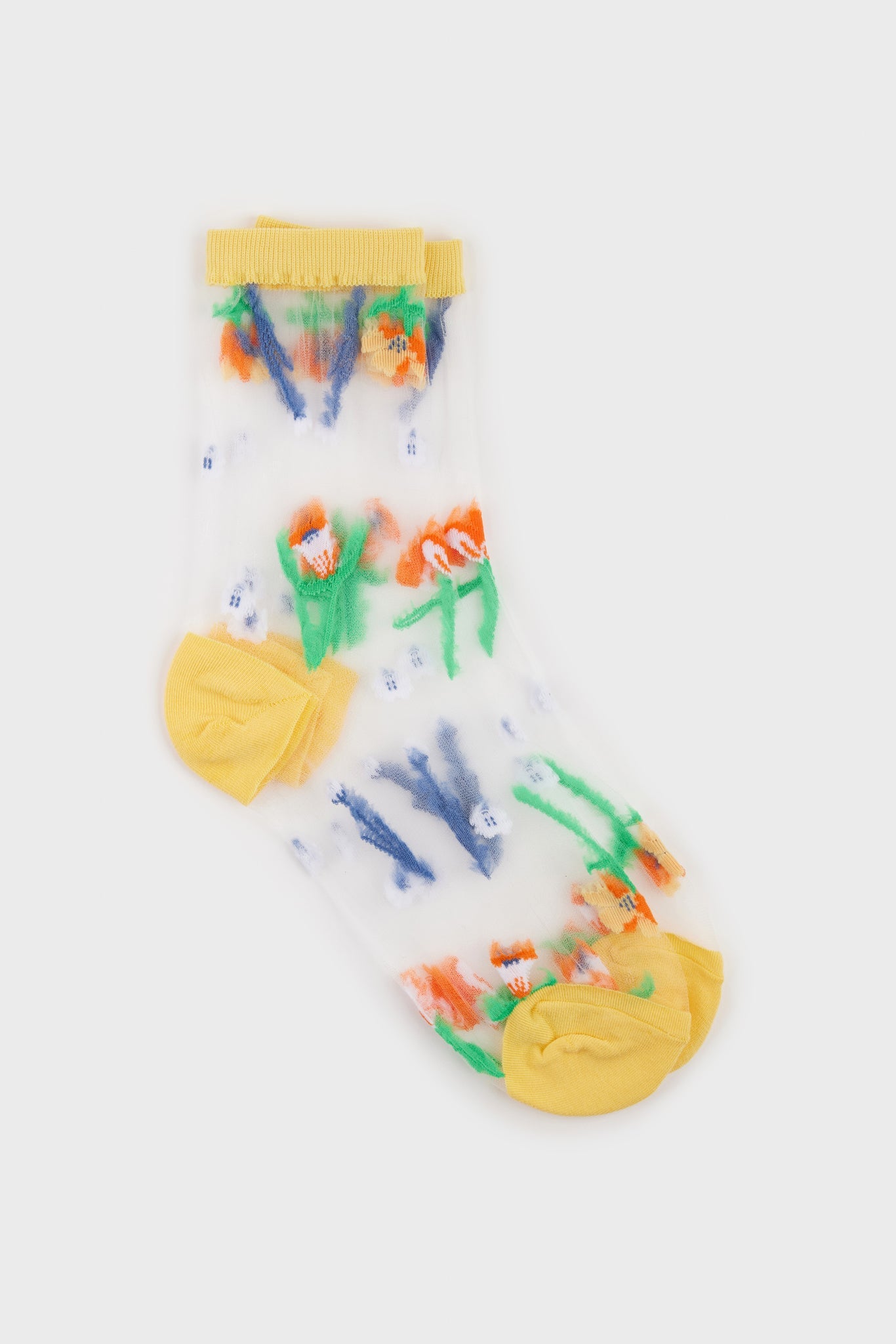 Sheer sprouting garden socks - Set of 3