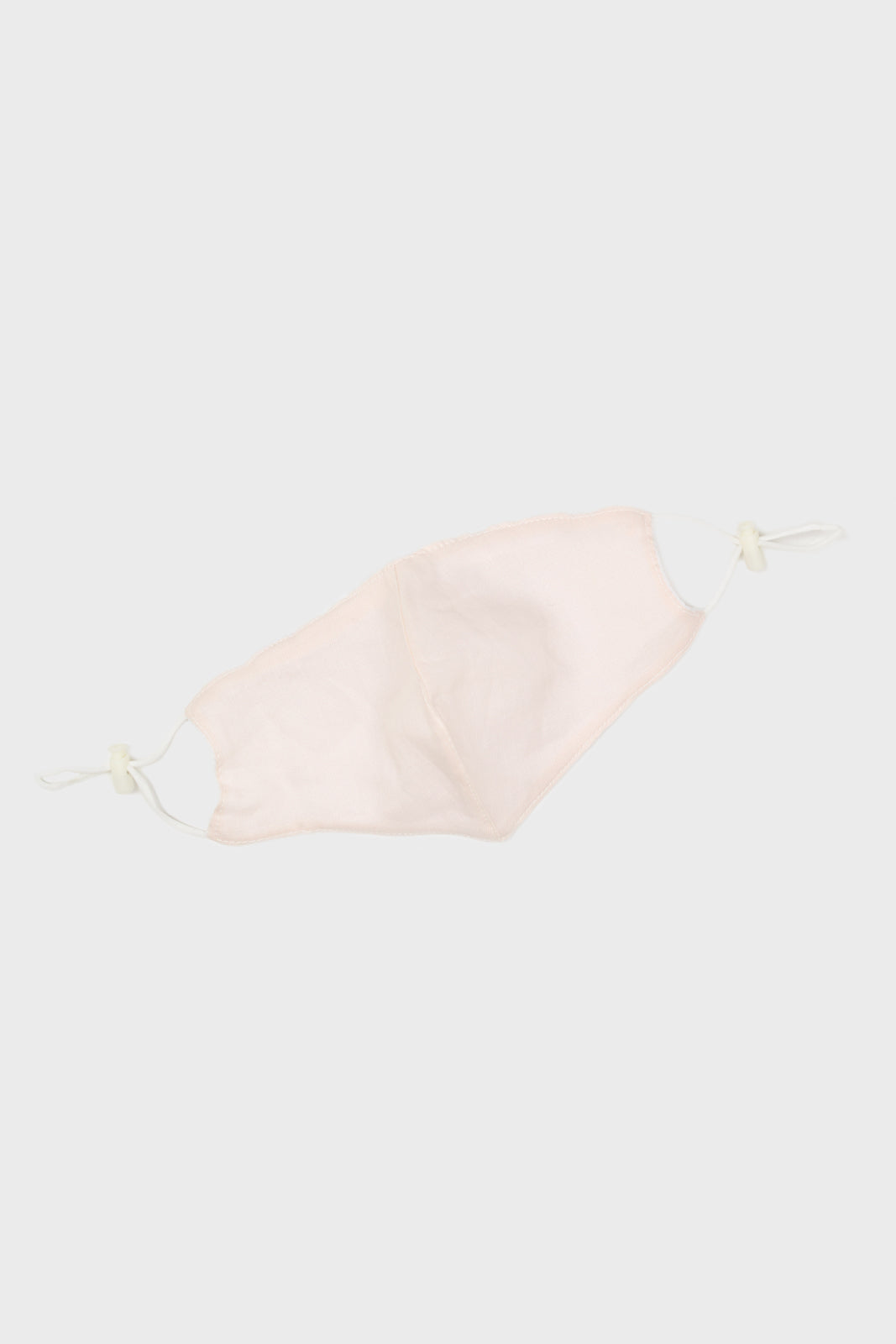 Ultra pale pink light linen face mask_2