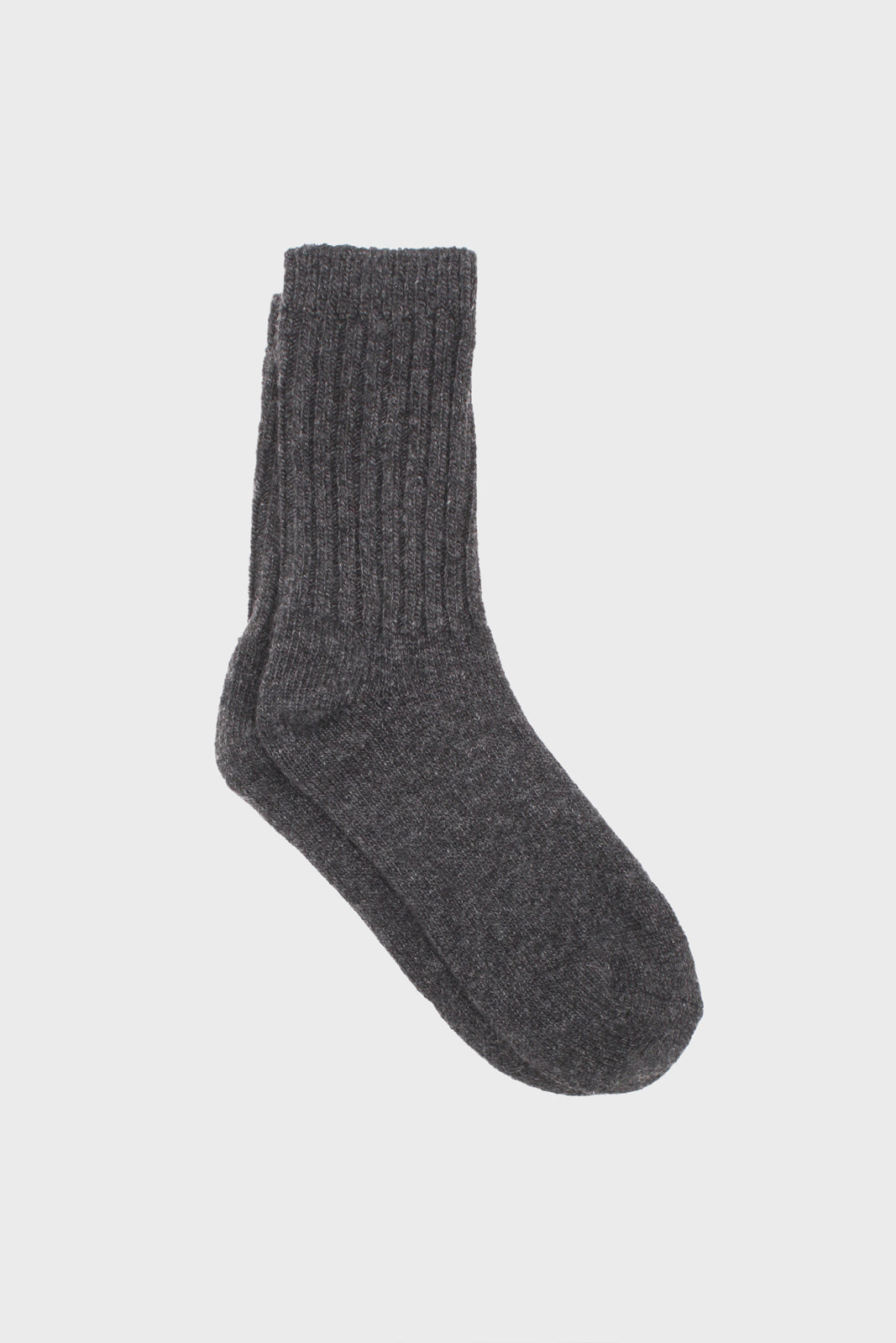 Ribbed cashmere wool blend socks - Set of 3