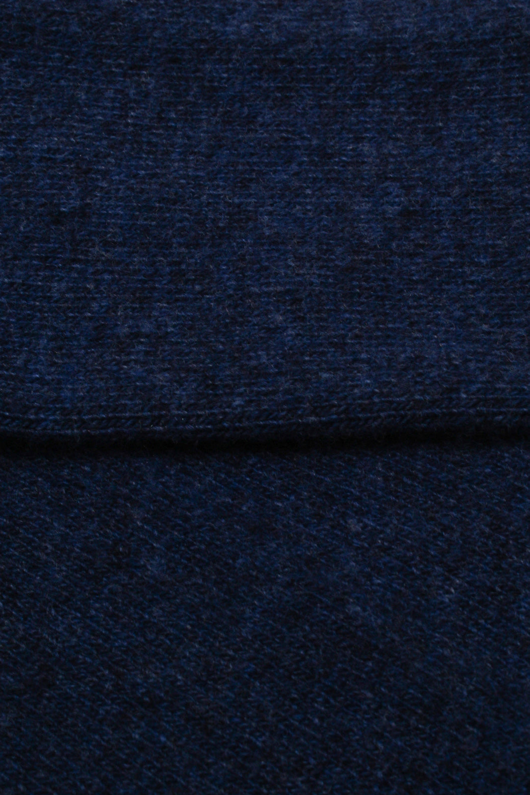 Blue smooth cashmere wool blend socks_2