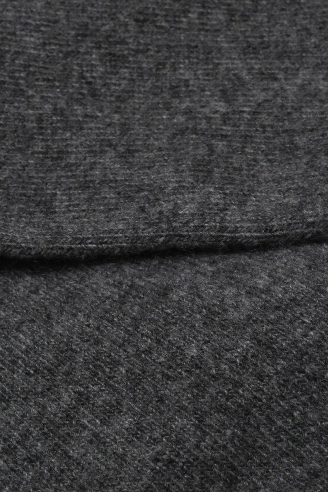 Grey smooth cashmere wool blend socks_3