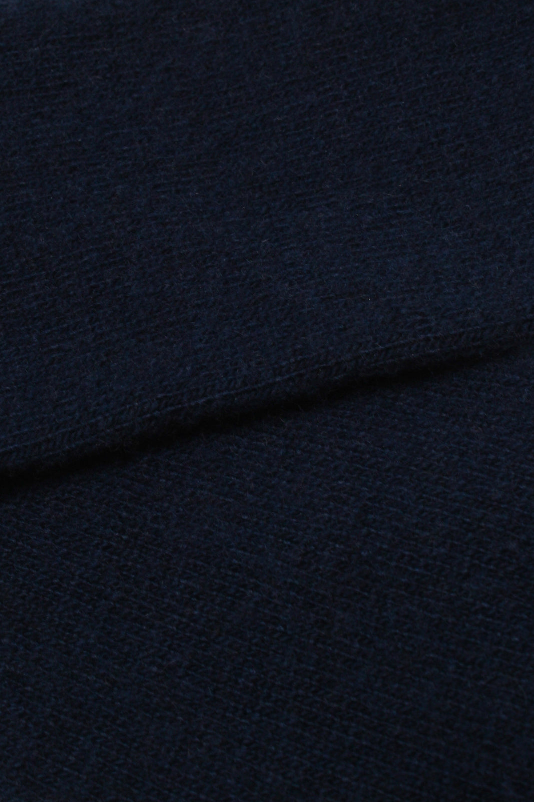 Navy smooth cashmere wool blend socks_4