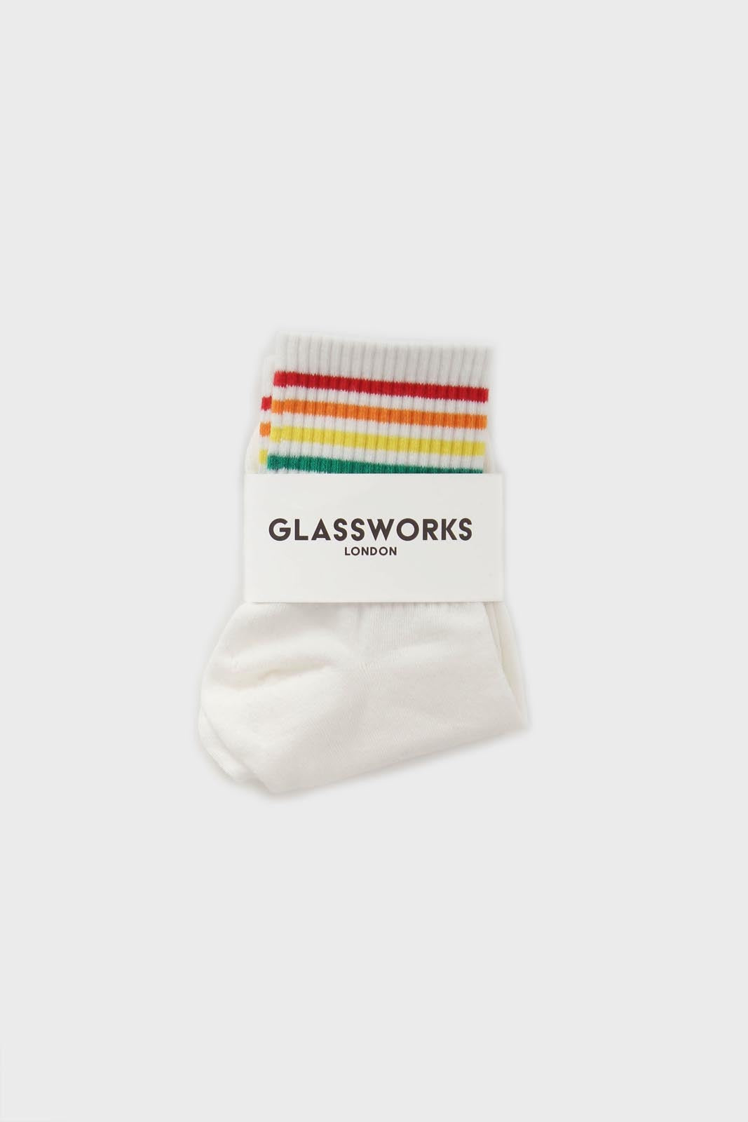 White spaced rainbow ankle socks_4