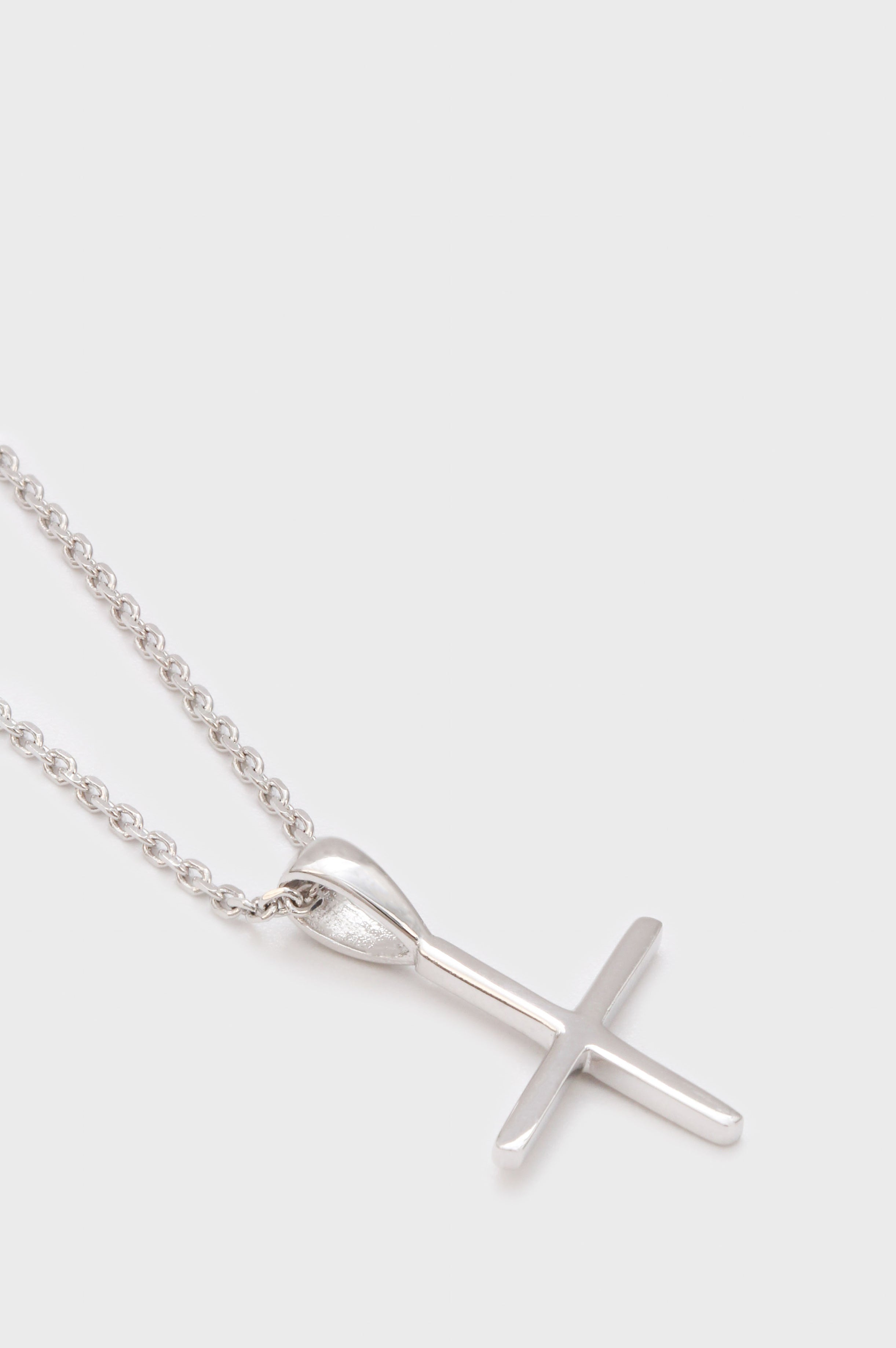 Charm necklace - Silver name initial letter 'X'_2