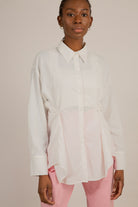 White long tailored shirt_11