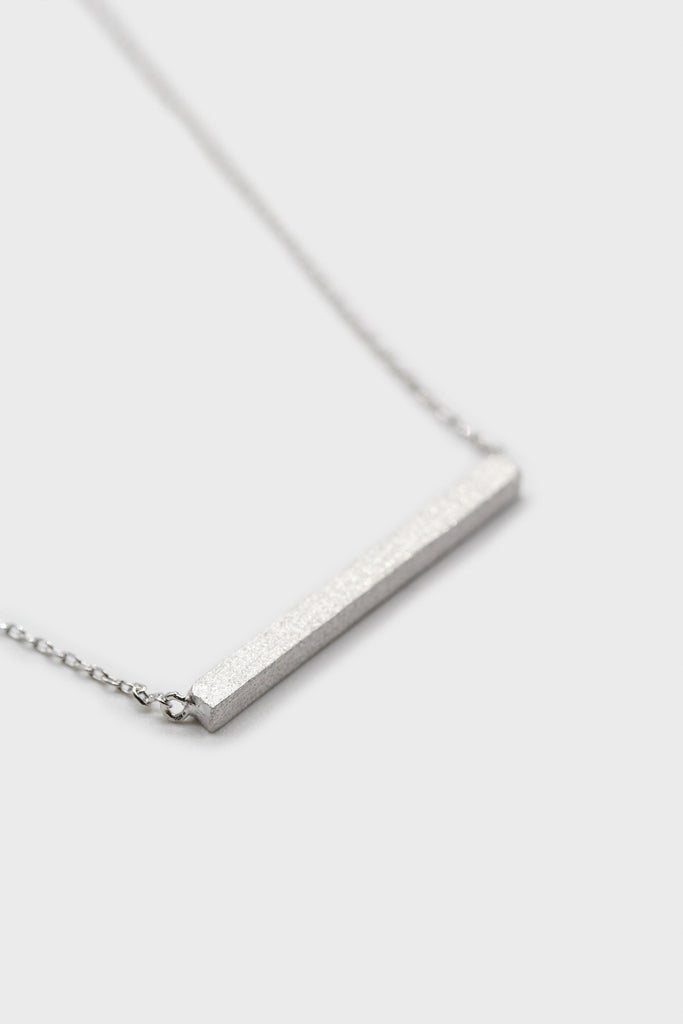 Charm necklace - Silver bar_1