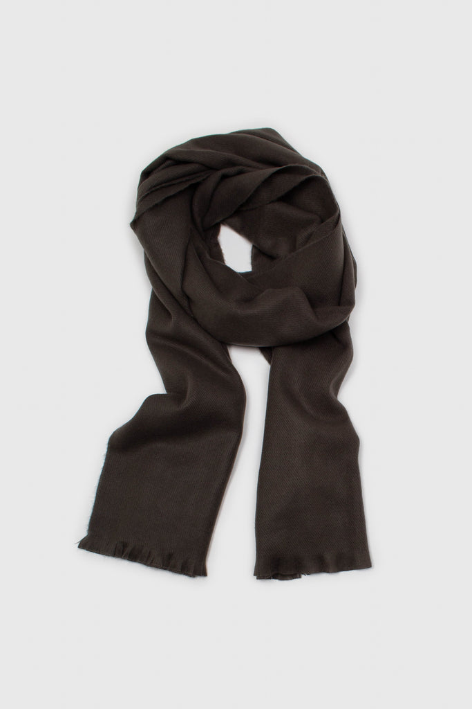 Dark grey ultra soft classic scarf_3