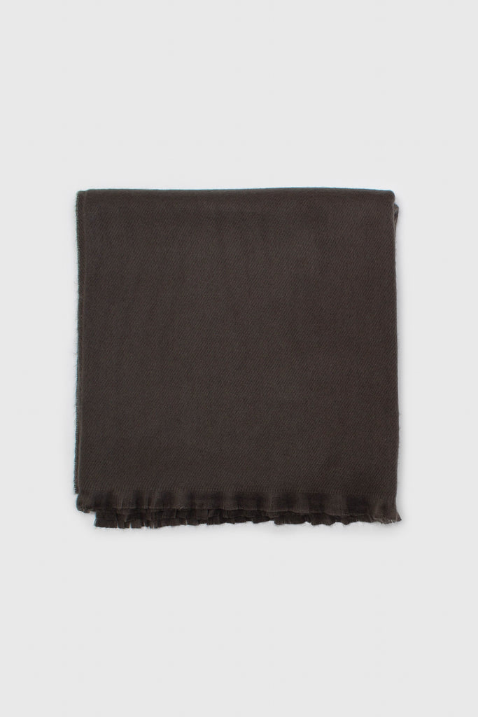 Dark grey ultra soft classic scarf_1