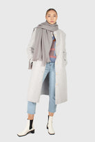 Pale grey ultra soft classic scarf_2