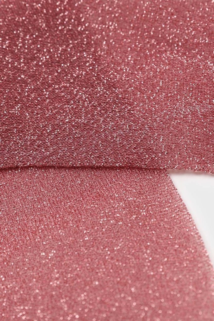 Deep pink glitter superstar socks_2