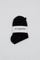 Black glitter superstar socks_7