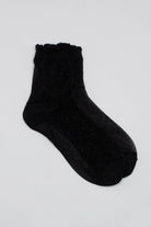 Black glitter superstar socks_8