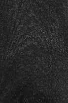 Black glitter superstar socks_2