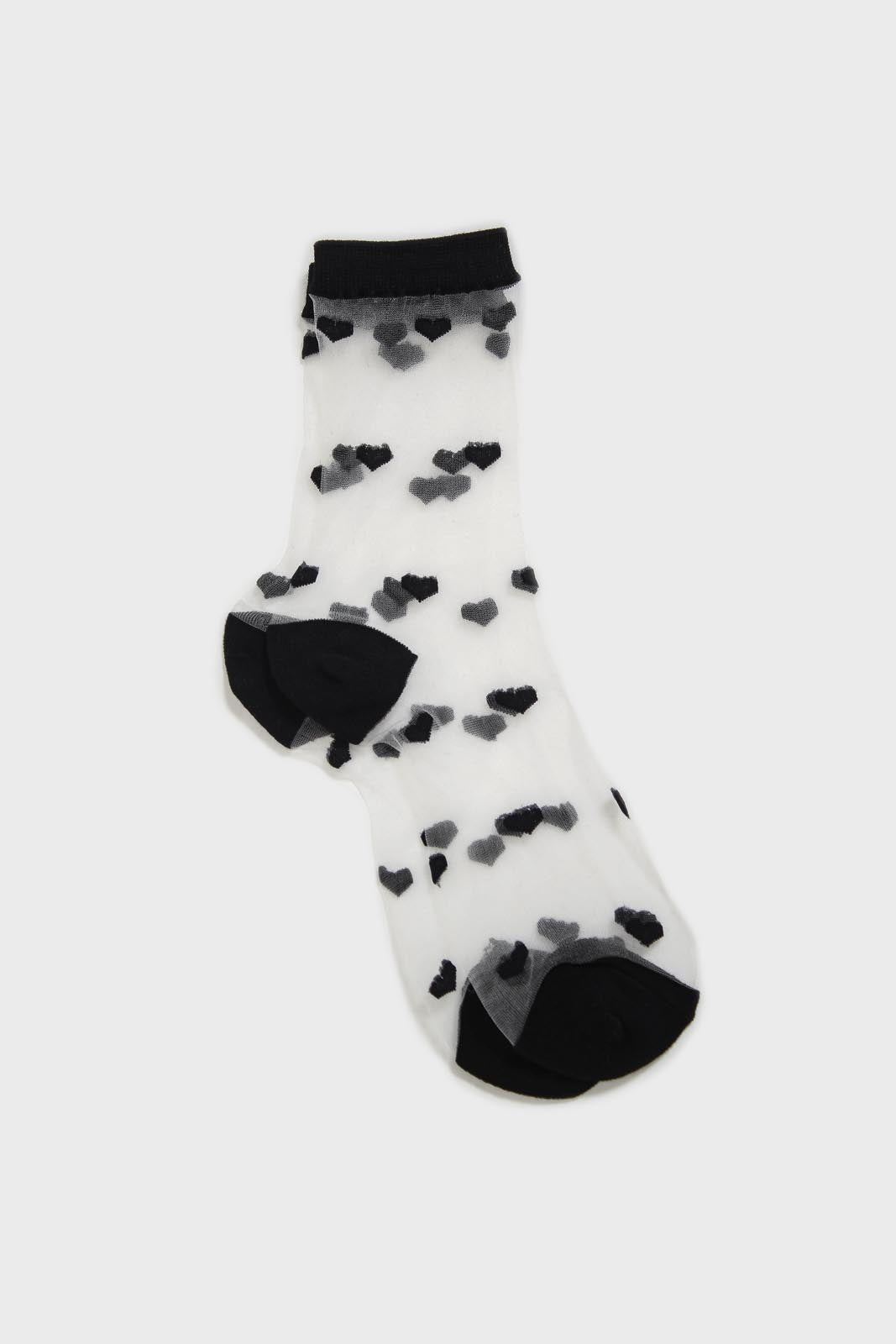 Sheer heart socks - Set of 3