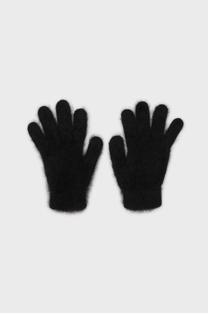 Black mohair gloves_1