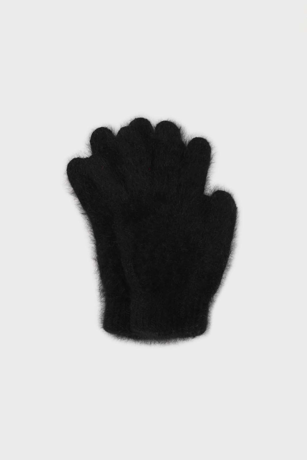 Black mohair gloves_2