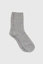 Rainbow fleck thick socks - Set of 5