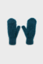 Teal mohair mittens_1