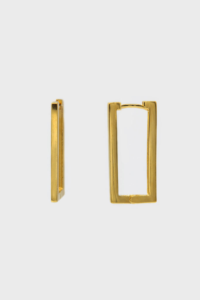 Gold perfect rectangle earrings_4