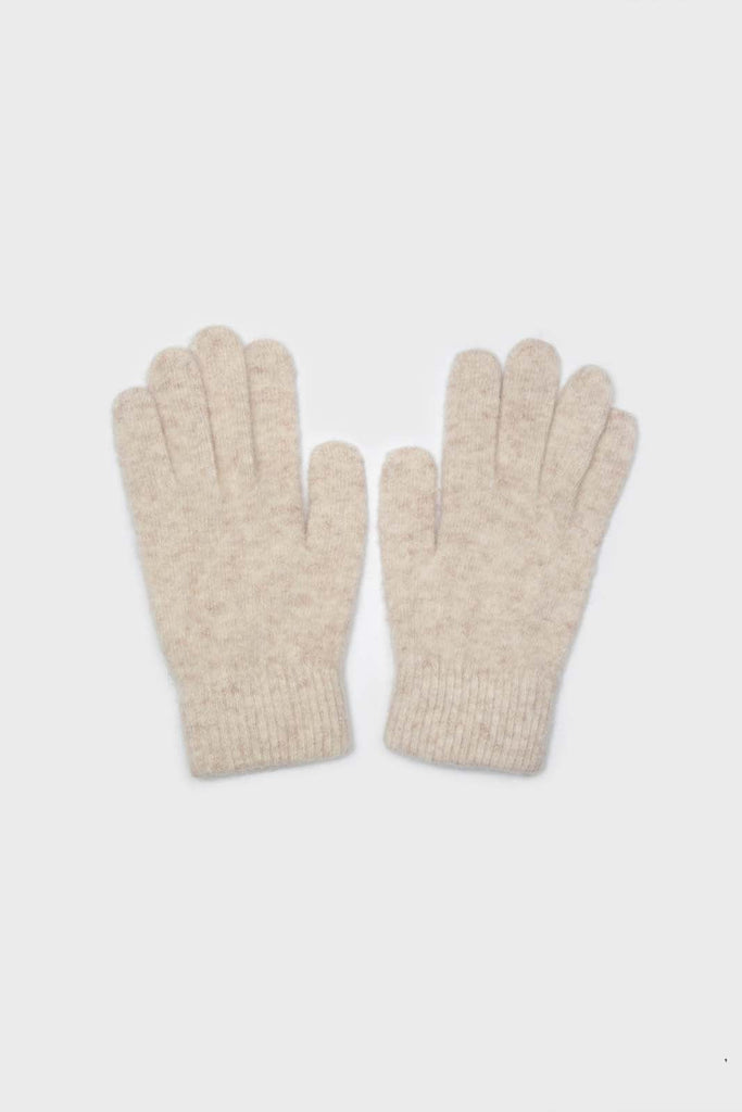 Heather beige mohair gloves_2