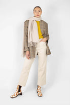 Yellow angora crew neck jumper_10