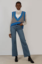 Ivory wool blend fitted turtleneck_10