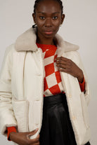 Ivory faux fur large pocket reversible coat_4