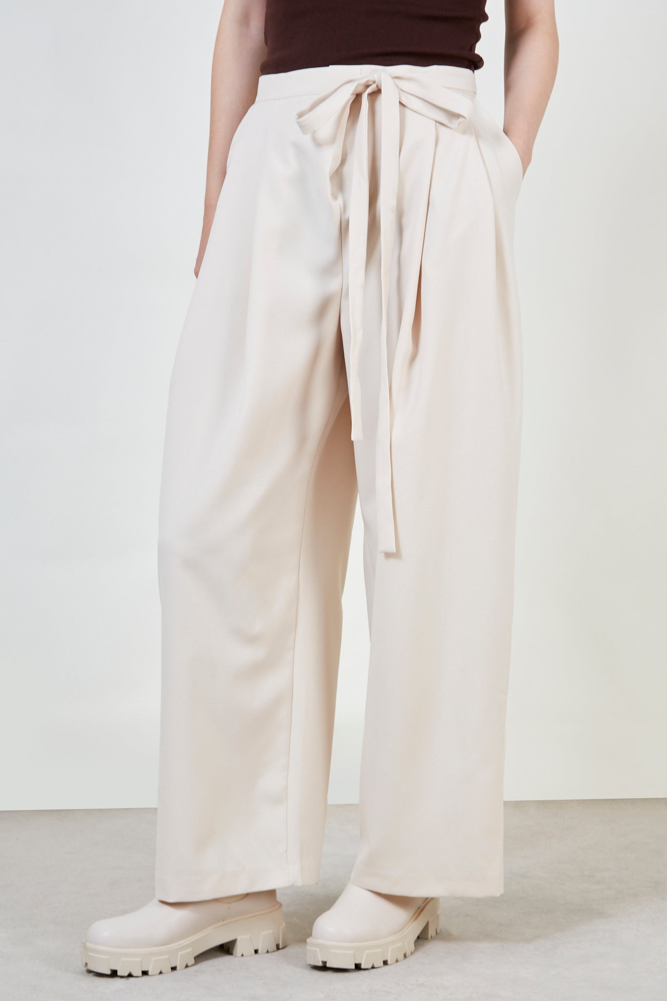 Ivory tie waist trousers_3