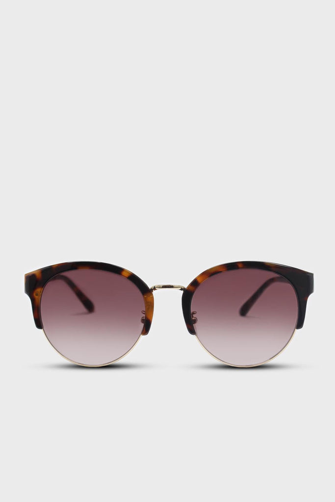 Tortoise and gold trim bottomless sunglasses_1