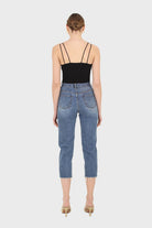 Mid blue slit boyfriend jeans - 770_7