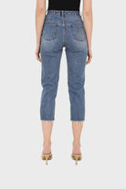 Mid blue slit boyfriend jeans - 770_3