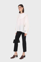 Black side pocket tailored trousers_5