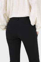 Black side pocket tailored trousers_7