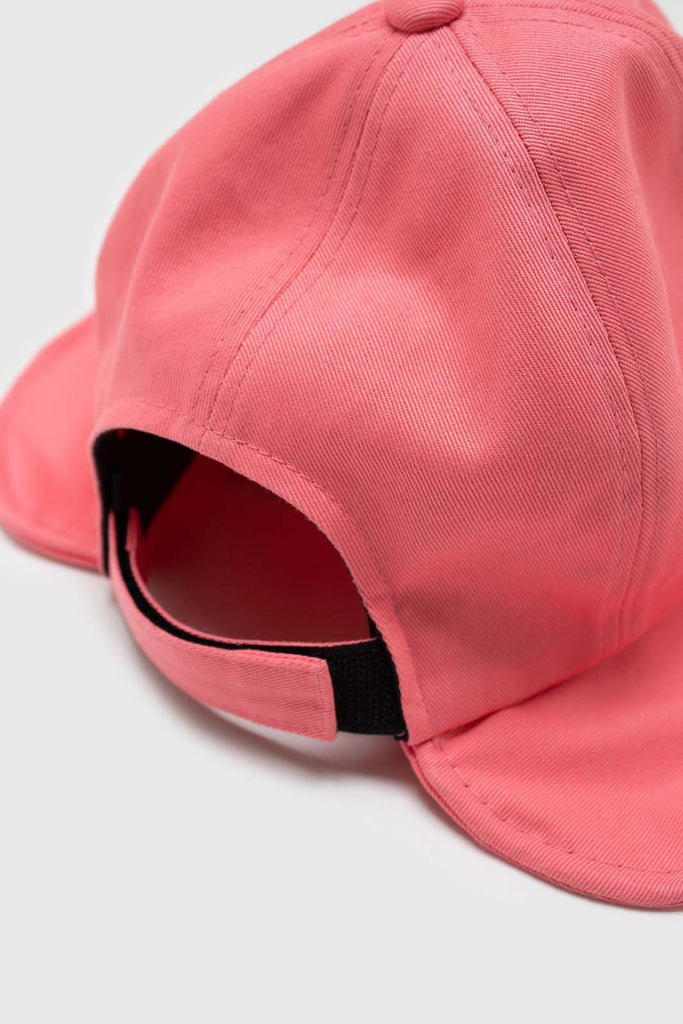 Pink velcro cotton bucket hat_1