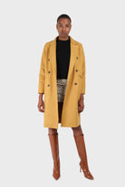 Ivory animal print mini skirt_4