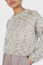 Grey and khaki rainbow crew neck jumper_6