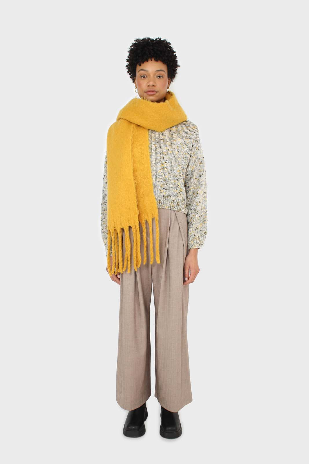 Grey and khaki rainbow crew neck jumper_3