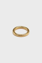Gold simple thick banded ring_1