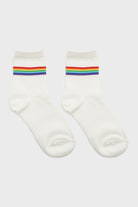 Ivory rainbow striped ankle socks_4