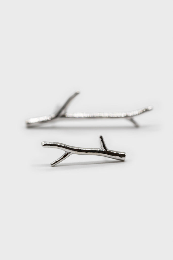 Silver twig earrings_1