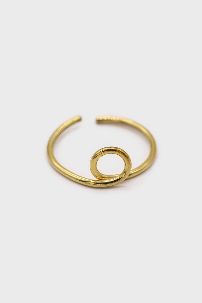 Gold small loop ring_1
