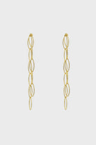 Gold chain links drop earrings_2