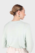 Mint green high neck perfect long sleeved tee_10